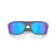 Oakley OO9367 Drop Point Sunglasses, Matte Dark Grey Frame, Prizm Sapphire Polarized Lenses, 936706-60