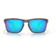 Oakley OO9448 Sylas Sunglasses - Men's, Matte Black Tortoise Frame, Prizm Sapphire Polarized Lens, 57, OO9448-944828-57