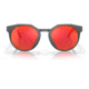 Oakley OO9464A HSTN A Sunglasses - Mens, Matte Carbon Frame, Prizm Ruby Lens, Asian Fit, 52, OO9464A-946403-52
