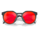 Oakley OO9464A HSTN A Sunglasses - Mens, Matte Carbon Frame, Prizm Ruby Lens, Asian Fit, 52, OO9464A-946403-52