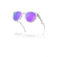 Oakley OO9464A HSTN A Sunglasses - Men's, Matte Clear Frame, Prizm Violet Lens, Asian Fit, 52, OO9464A-946402-52