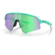 Oakley OO9465 Sutro Lite Sweep Sunglasses - Mens, Matte Celeste Frame, Prizm Road Jade Lens, 39, OO9465-946511-39