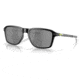 Oakley OO9469 Wheel House Sunglasses - Mens, Satin Black Frame w/Yellow Logo, Prizm Black Lens, 54, OO9469-946908-54