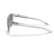 Oakley OO9479 Manorburn Sunglasses - Mens, Polished Clear Frame, Prizm Sapphire Lens, 56, OO9479-947906-56