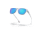 Oakley OO9479 Manorburn Sunglasses - Men's, Polished Clear Frame, Prizm Sapphire Lens, 56, OO9479-947906-56