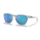 Oakley OO9479 Manorburn Sunglasses - Mens, Polished Clear Frame, Prizm Sapphire Lens, 56, OO9479-947906-56