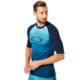 Oakley Rashguard Short Sleeve Tee - Mens, Fathom, Large, 482399-6AC-L