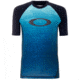 Oakley Rashguard Short Sleeve Tee - Mens, Fathom, Large, 482399-6AC-L