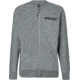 Oakley Reverse Full Zip Bomber - Mens, New Granite Heather, Small, FOA400451-28B-S