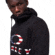 Oakley SI Bark FZ Hoodie - Mens, Black/American Flag, XL, 461643-01VXL-XL