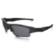 Oakley SI Flak Jacket XLJ Sunglasses, Matte Black Frame, Grey Lens