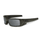 Oakley SI Gascan Sunglasses,MIL-SPEC Green Frame,Rectangle Black Iridium Lens 53-111