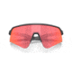 Oakley Sutro Lite Sweep Sunglasses, Matte Carbon Frame, Prizm Trail Torch Lens, 39, OO9465-946502-39