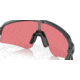 Oakley Sutro Lite Sweep Sunglasses, Matte Carbon Frame, Prizm Trail Torch Lens, 39, OO9465-946502-39