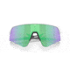 Oakley Sutro Lite Sweep Sunglasses, Matte White Frame, Prizm Road Jade Lens, 39, OO9465-946504-39