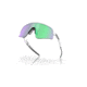 Oakley Sutro Lite Sweep Sunglasses, Matte White Frame, Prizm Road Jade Lens, 39, OO9465-946504-39