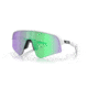 Oakley Sutro Lite Sweep Sunglasses, Matte White Frame, Prizm Road Jade Lens, 39, OO9465-946504-39