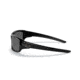 Oakley Valve Sunglasses, Polished Black Frame, Black Iridium Polarized Lens, 12-837