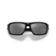 Oakley Valve Sunglasses, Polished Black Frame, Black Iridium Polarized Lens, 12-837