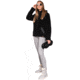 Obermeyer Amelia Sherpa Jacket - Women's, Large, Black, 17064-16009-L