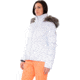Obermeyer Bombshell Jacket - Women's, 2 US, Short, White Satin, 11137-22038-2P