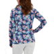 Obermeyer Discover Crew Top - Womens, Floral It!, Extra Small, 19032-21128-XS