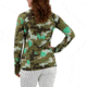 Obermeyer Discover Crew Top - Womens, Saguaro Camo, Large, 19032-21131-L