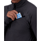 Obermeyer Flex 1/4 Zip Top - Mens, Coal, Small, 29013-20004-S