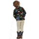 Obermeyer K Boulder Fleece Top, Happy Camper, Extra Large, 77036-21143-XL