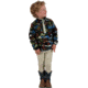 Obermeyer K Boulder Fleece Top, Happy Camper, Extra Large, 77036-21143-XL