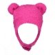 Obermeyer Ted Fur Hat, Pink Pwr, 5-8, 78030-20057-5-8
