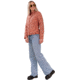 Obermeyer Willa Down Shirt - Women's, Extra Large, Rosewood Meadow, 14062-22147-XL