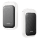 Ocoopa UT4 Young Plus Hand Warmer Rechargeable, Black on White, UT3056-BK-WH-Plus