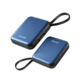 Ocoopa UT5 Nano Rechargeable Hand Warmer, Blue on Black, UT3042-BU-BK