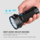 Olight Marauder Mini, Rechargeable Hand, held Flashlight, RGB Light, 7,000 Lumens, Black, MARAUDERMINI