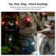 Olight Oclip Pro 600 Lumens Rechargeable Black