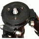 Olivon 2-Way Fluid Head 44 lb Load Capacity TR197-16 Tripod, Black, Medium OLTR19716-US