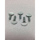 On Time Wildlife Feeders Thumb Screws, 5 Pack, Grey 00111