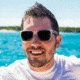One Bankroll Sunglasses, Matte Crystal w/ Wood, 21984