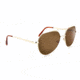 One Bistro Sunglasses, Shiny Gold, 22053