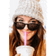 One Pizmo Sunglasses - Women's, Matte Black, 22064