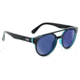 One Snapdragon Sunglasses - Kids, Shiny Black and Crystal Blue, 22050