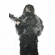 OPMOD Ghillie Suit Black-Gray Night Camo, M/L -  Chest 42-48&quot;, Waist 32-38&quot; SV_OPMOD_GGHST_BLGR_001