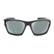 Optic Nerve Cassette Polarized Sunglasses, Two-Tone Black Frame, Lens 2 Sets- Polarized Smoke w/Silver Flash, Copper 21823