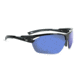 Optic Nerve Tach Sunglasses, Shiny Black w/Grey Frame, Lens 2 Sets- Grey w/Blue Mirror, Copper 21804