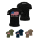OpticsPlanet Men's Exclusive Grunt Style American Flag T-Shirt, Black, Military Green, Navy, Tan