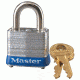 Master Lock 4 Pin Tumbler Padlock 2-1/2in 470-7LJKD, Unit PK