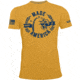 Oscar Mike American Eagle Tee - Mens T-Shirts, Heathered Gold, XL, M-OM-GOLD-01-0016-XL