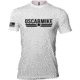 Oscar Mike OM Logo Tee - Mens T-Shirts, White, 3XL, M-OM-WHITE-01-0178-XXXL