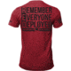 Oscar Mike Remember Everyone Deployed Tee - Mens T-Shirts, Red, L, M-OM-HTRRED-01-0097-L
